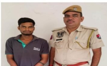 पुलिस थाना श्याम नगर जयपुर दक्षिण की कार्यवाही, कैफे का ताला तोडकर नकबजनी करने वाला आरोपी रवि रंजन वर्मा गिरफ्तार, आरोपी से वारदात का माल मशरूका मोबाईल फोन बरामद,,