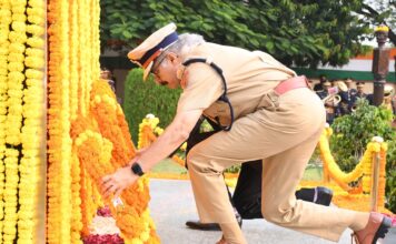 देश के अमर शहीदों से प्रेरणा लेकर कर्तव्यनिष्ठा के साथ सेवा करें – डीजीपी राजीव शर्मा
