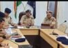 पुलिस आयुक्त ने कानून व्यवस्था एवं अपराध नियंत्रण को लेकर की समीक्षा बैठक ,,आमजन में विश्वास एवं अपराधियों में भय की भावना विकसित करने पर जोर,,